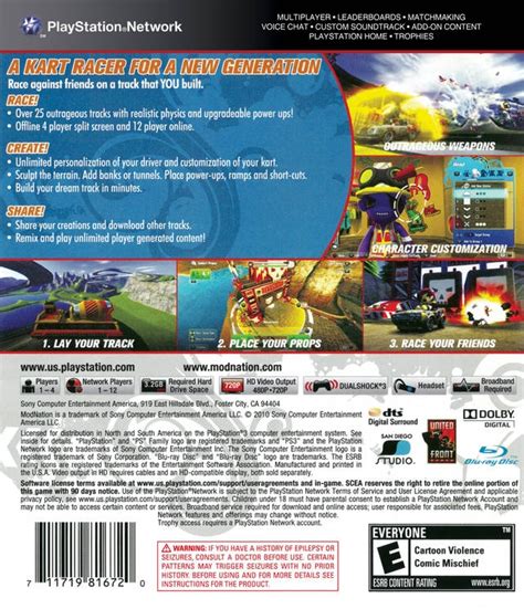 ModNation Racers for PlayStation 3 - Sales, Wiki, Release Dates, Review ...