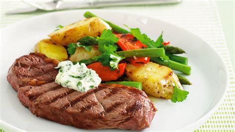 Chargrilled Rump Steak Potato Salad And Garlic Mayonnaise Recipe Beef Lamb New Zealand