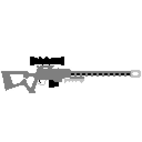 Sniper Rifle Pixel Art Battlefield Amino Amino