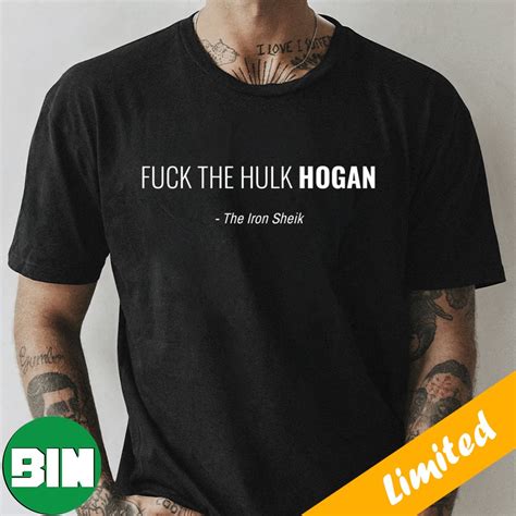 Fuck The Hulk Hogan The Iron Sheik Funny T Shirt Binteez