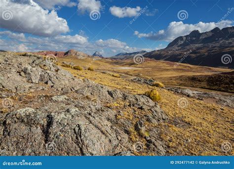 Andes stock photo. Image of high, scene, stone, deep - 292477142