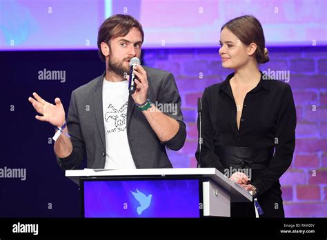 Berlin Germany Th Feb Veronika Nika Nikulshina From The Pussy Riot With Her Friend