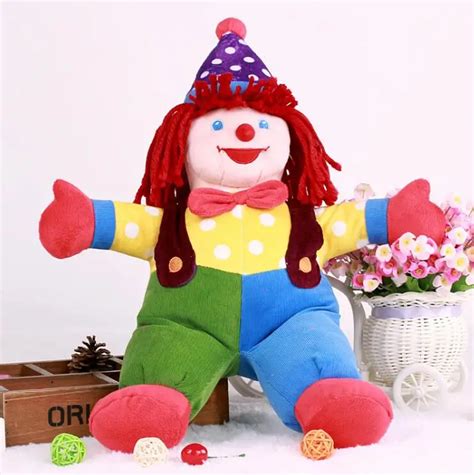 Baby Cute Soft Clown Dolls Plush Musical Clown Toys Buy Musical Clown