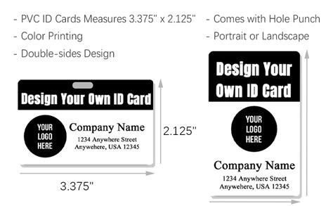 Amazon Custom Id Badge With Name Picture Personalized Employee