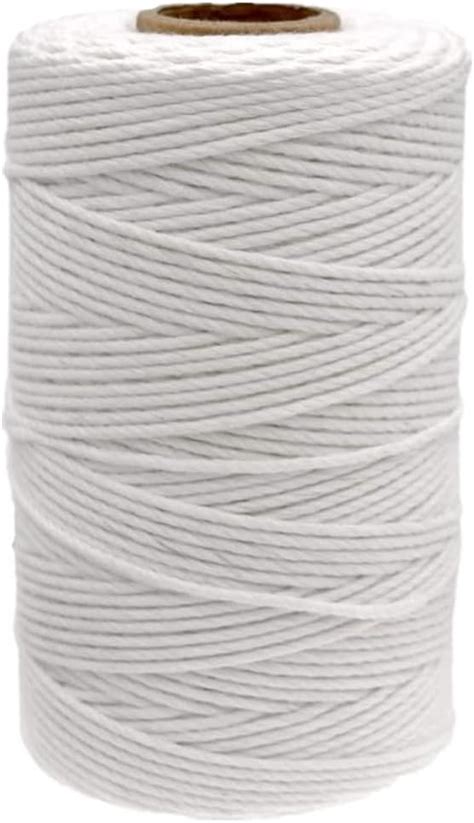 Feet White String Cotton Twine String Macram Cord For Craft