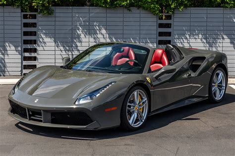 Used 2017 Ferrari 488 Spider For Sale Sold Ilusso Stock 227447