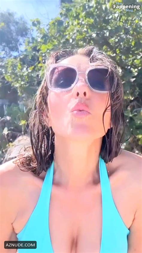 Elizabeth Hurley Sizzles In Sexy Bikini At Beach Party Aznude