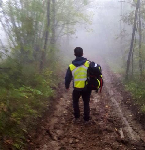 Sorpresi Dalla Nebbia Mentre Cercano Funghi Salvati Padre E Figlio