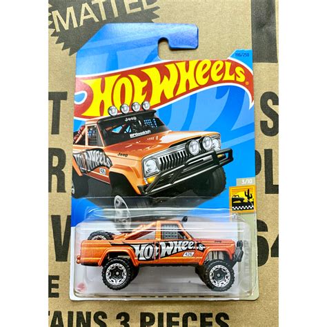 Hot Wheels Genuine OFFROAD 73 JEEP J10 Model 2023 Shopee Singapore