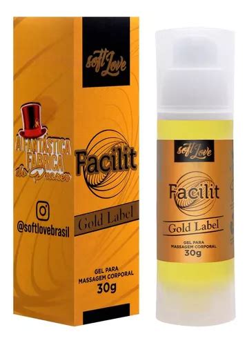 Facilit Gold Label Anestésico Anal 30g Soft Love Parcelamento sem juros