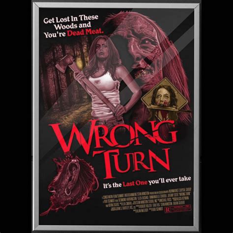 Wrong Turn Poster – Graveyard Classics