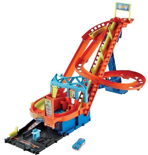 Игрален комплект Hot Wheels City Писта Roller coaster Отлична цена Ozone bg