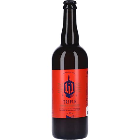 LIL Bière blonde triple 75 cl Livraison à domicile et Drive Chronodrive