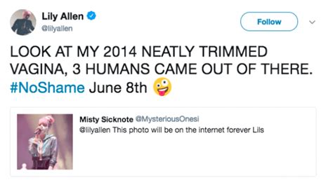 Lily Allen Shares Vagina Pic As Promo For Her Upcoming Album