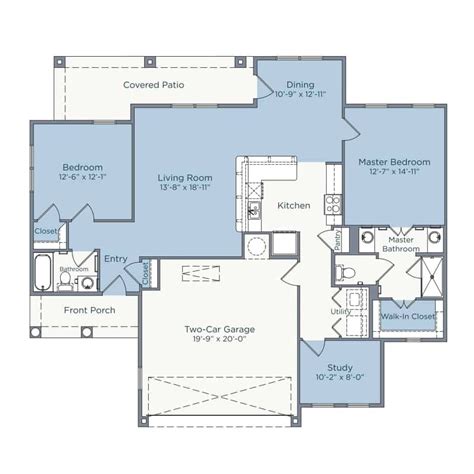 Senior Living Floor Plans at The Lodge at Pine Creek, Texas