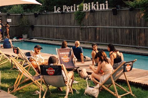 Toulouse Piscine Pool Party Resto Le Petit Bikini Rouvre Pour Un Nouvel T