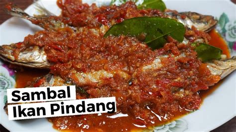 Cara Membuat Sambal Ikan Pindang Youtube