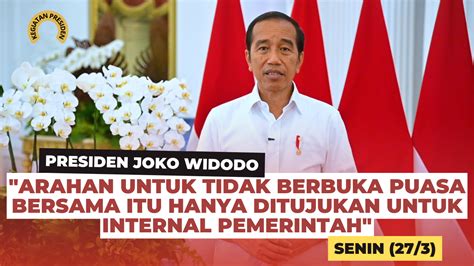 Sekretariat Kabinet Republik Indonesia Pernyataan Presiden Jokowi