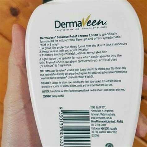 Australia Dermaveen Eczema Lotion Beauty Personal Care Bath Body