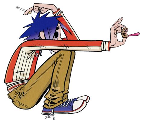 Gorillaz Phase 1 2d Gorillaz Art Jamie Hewlett Art Gorillaz