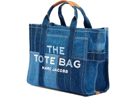 Marc Jacobs The Denim Tote Bag Medium Blue Denim in Cotton - US