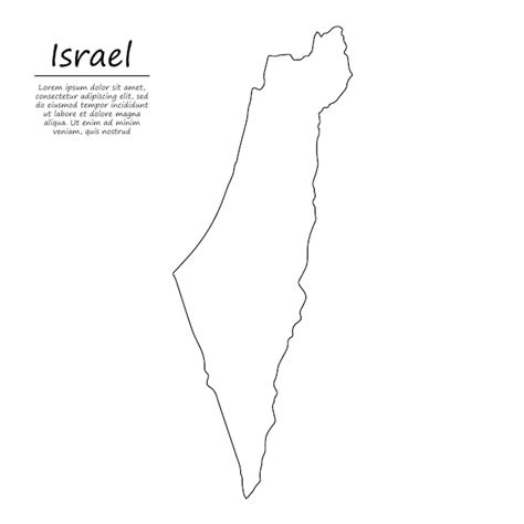 Blank Holy Land Map