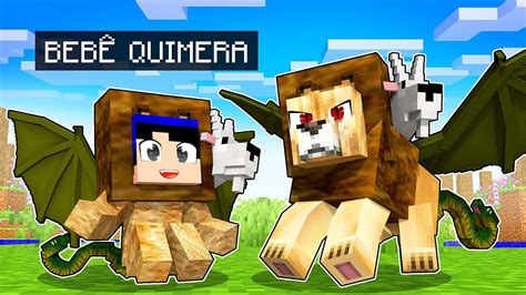 Nasci Como Beb Quimera No Minecraft Youtube