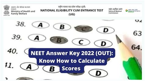 Neet Answer Key Out Know How To Calculate Scores By Using Neet