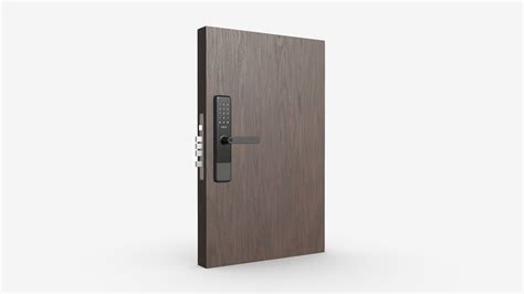 Xiaomi Aqara N200 Smart Door Lock Black - Buy Royalty Free 3D model by ...