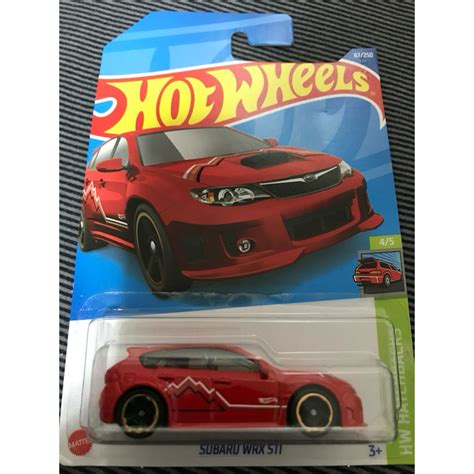 Hot Wheels Subaru Wrx Sti