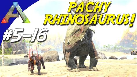 Pachyrhinosaurus Taming Ark Survival Evolved Dansk Sæson 5 Ep 16