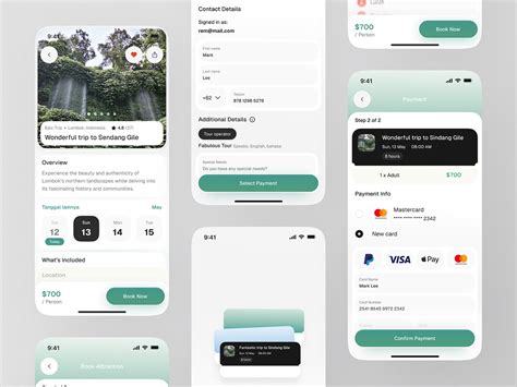 voyage travel app booking trip  latifa  kretya studio  dribbble