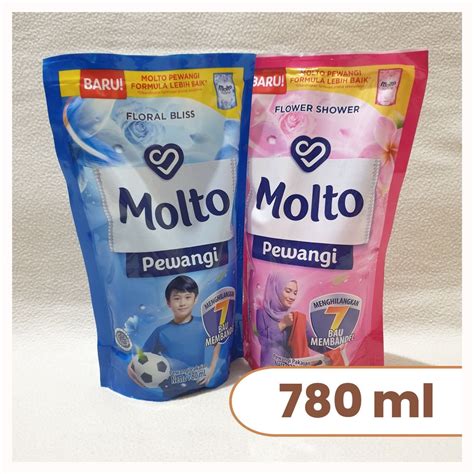 Jual Molto Pewangi 780 Ml Pewangi Pakaian Refill Shopee Indonesia