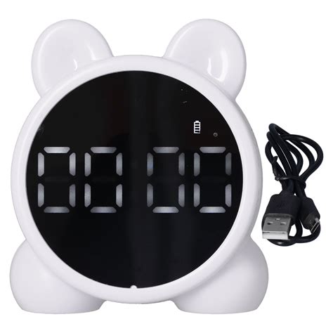 P1 Bluetooth Speaker Alarm Clock Rechargeable Digital Alarm Clocks with ...