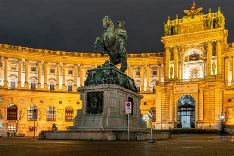 Hofburg Hapsburg Royal Palace In Vienna Austria Editorial Stock Image