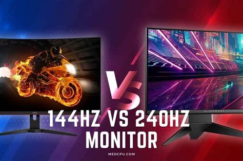 144hz vs 240hz Monitor: What's the Difference? (2025)