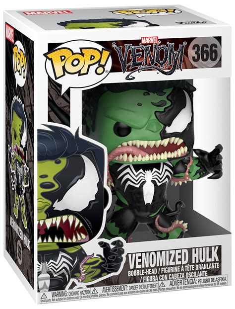 Figurine Pop Venom Marvel 366 Pas Cher Hulk Venomisé