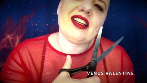 BBW Succubus POV Haircut And Head Shaving Seduction SD 540P Venus Valentine Mothership
