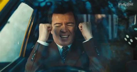 Rick Astley Wrestles An Old Car To Get To Daughters Wedding Day