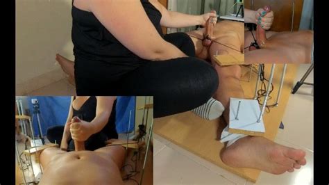 Amateur Femdom Tease And Denial Handjob Feet Tickling Torture Pov Ruined Orgasm With Blocked