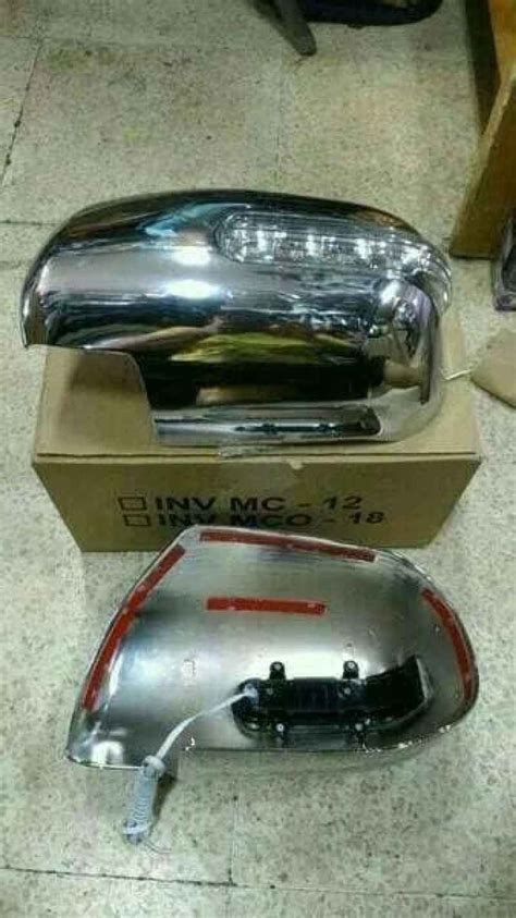 Promo Cover Spion Chrome Lampu Sein Innova Old Lama