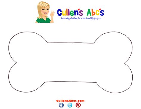 dog bone  childrens  activities