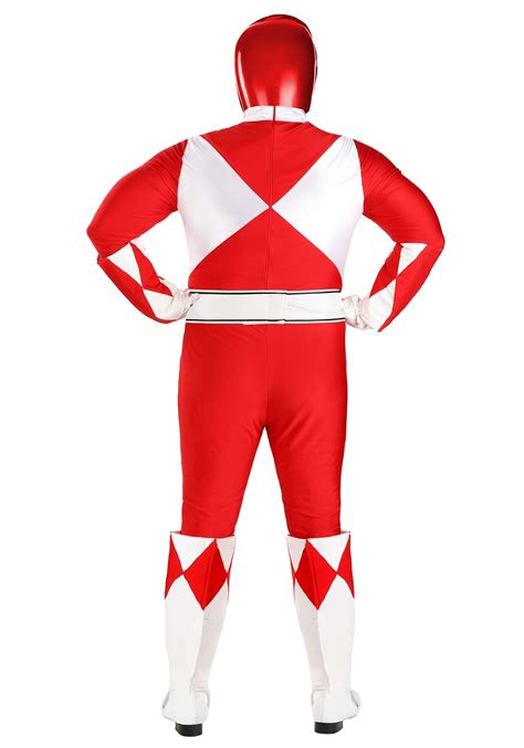 Plus Size Power Rangers Red Ranger Costume