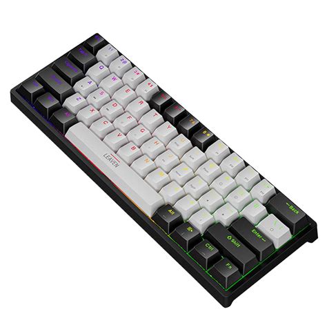 Luoyaxxxxx Wired Mechanical Keyboard Type C Hot Swapable Rgb Luminous Blue Axis Gaming
