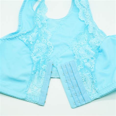 Front Closure Bra Plus Size Women Bras Soft Plunge Lace Sheer Sexy Lingerie BHS EBay