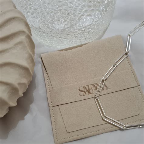 Rectangle Link Chain Silver I Paper Clip Link Chain Silver I Safana