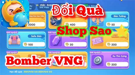 bomber vng doi qua shop sao youtube
