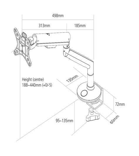 monitor arm clamp dimensions  tanya serna blog