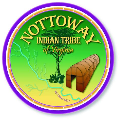 logo   nottoway indian tribe  virginia encyclopedia virginia