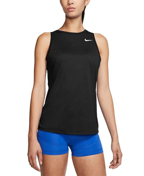 Nike Womens Dri Fit Training Tank Top And Reviews Tops Women Macys In 2021 Tank Tops